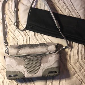 Alexander Wang Small Sneaker Sling in Concrete